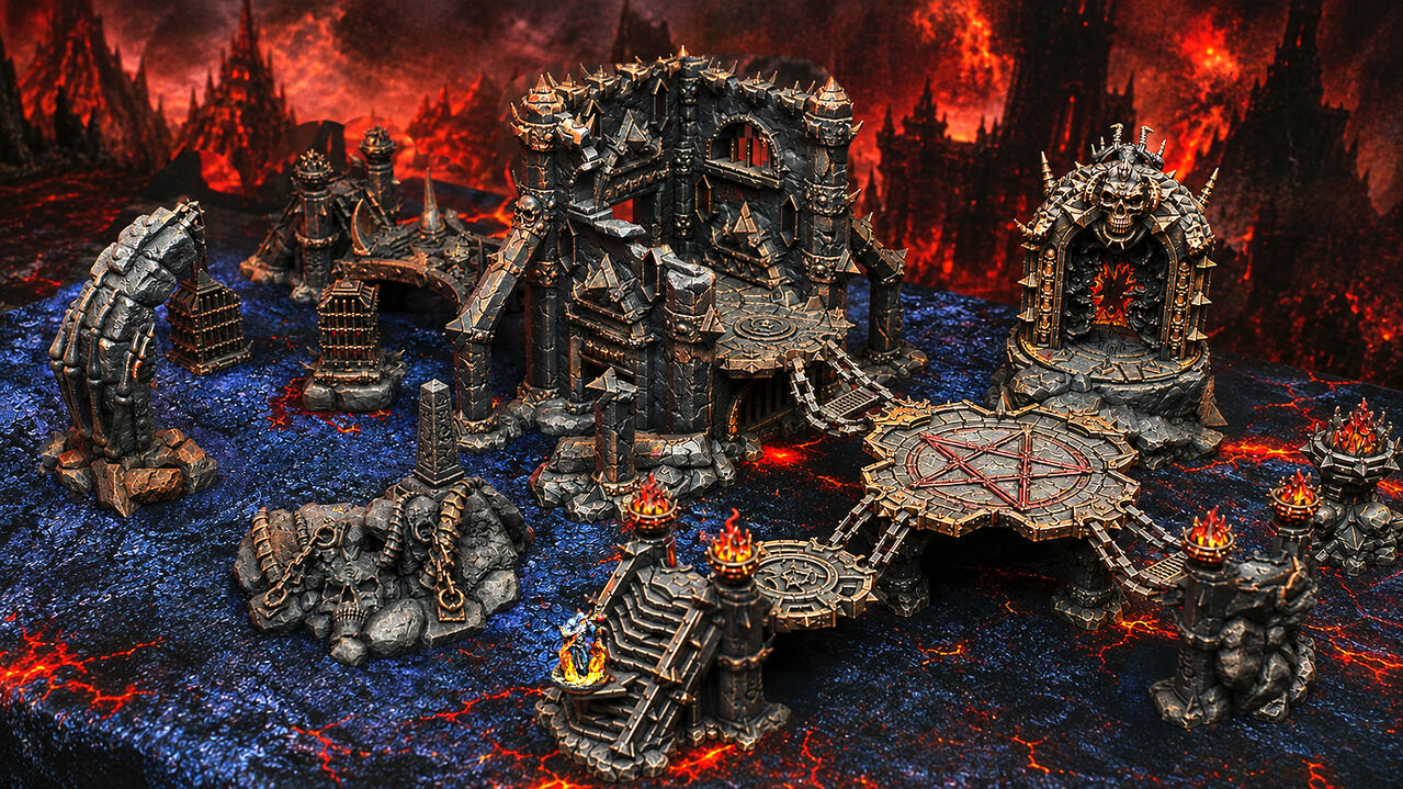 A hell of terrain