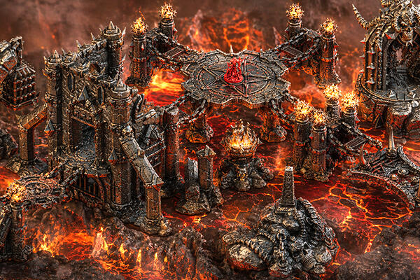 A hell of terrain