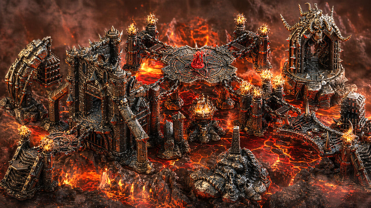 A hell of terrain